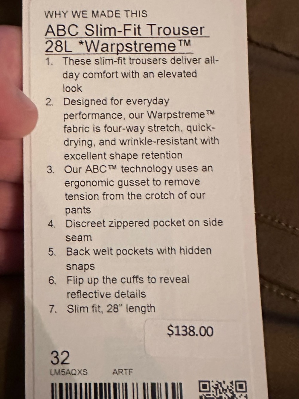 ABC Trouser by lululemon - Picture 7 of 7